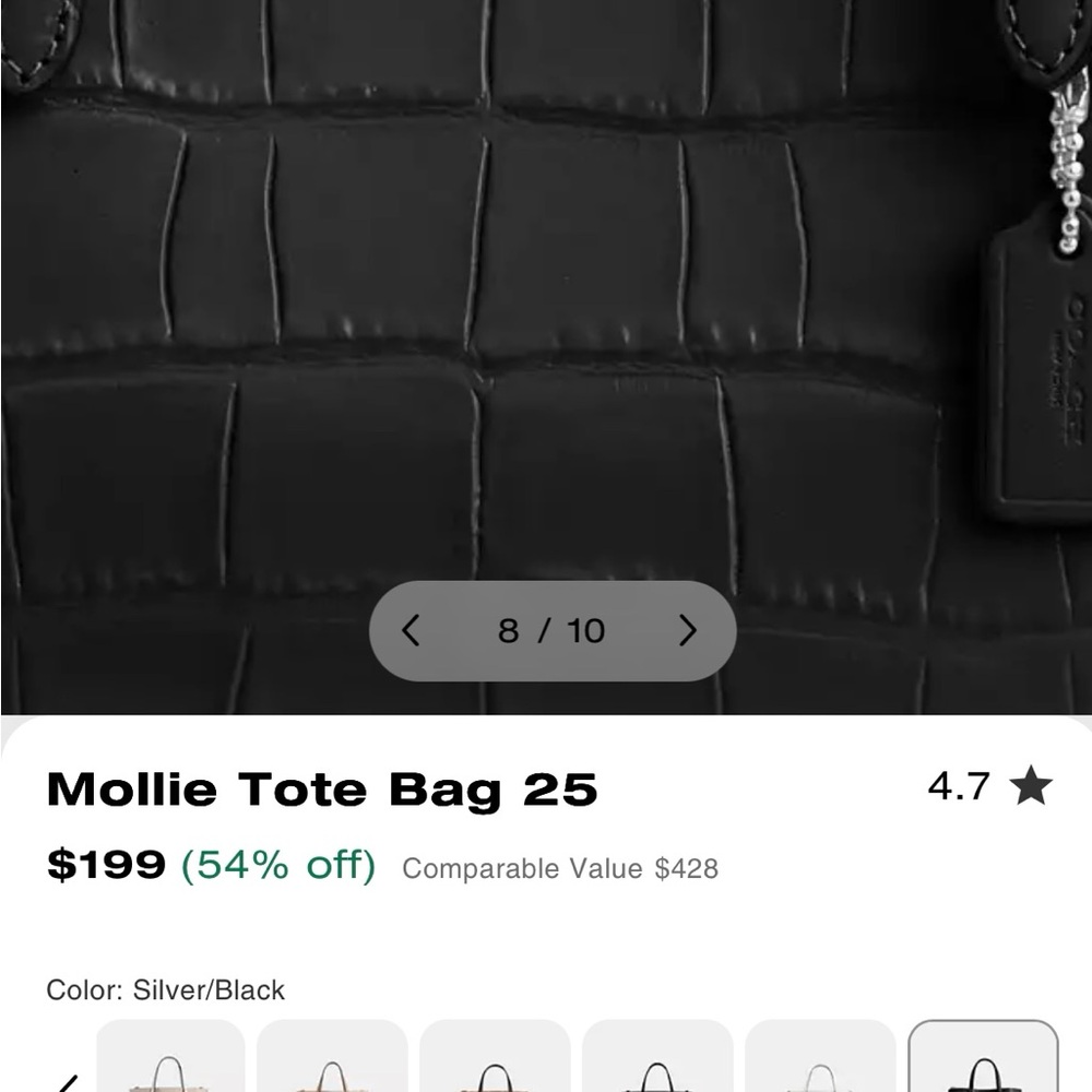Coach bundle bag and wallet - Picture 11 of 15